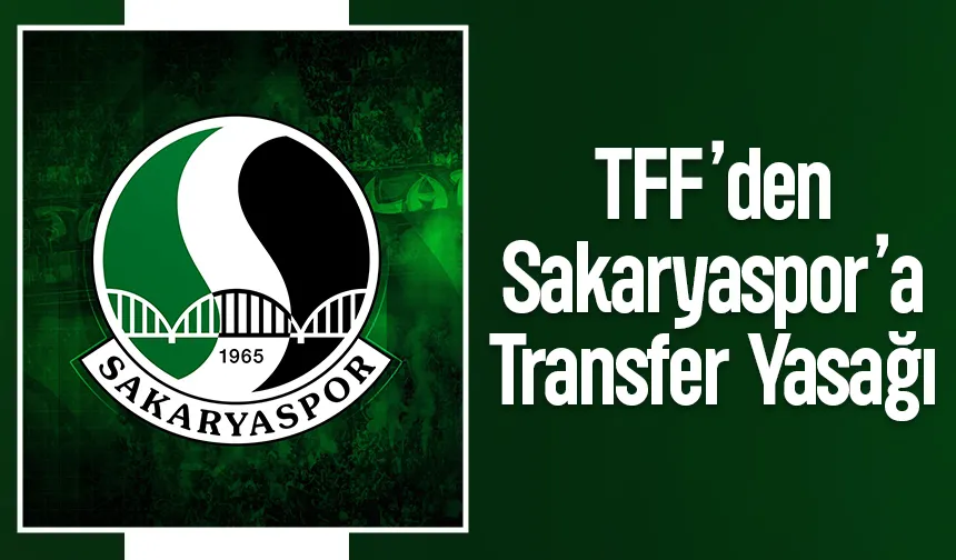 Sakaryaspor’a transfer yasağı geldi