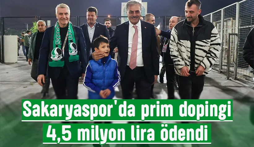 Sakaryaspor’da prim sevinci