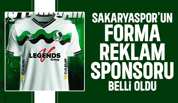Sakaryaspor’dan sponsorlukta devam kararı