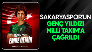 Sakaryasporlu Emre Demir'e Milli davet