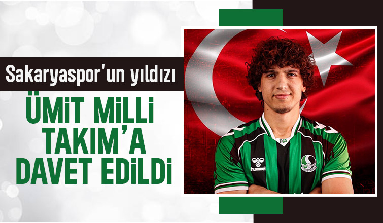 Sakaryasporlu genç futbolcu Milli Takım'a davet edildi
