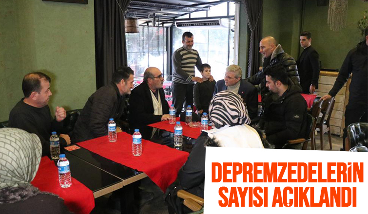 Sakarya’ya gelen depremzede sayısı 14 bini geçti