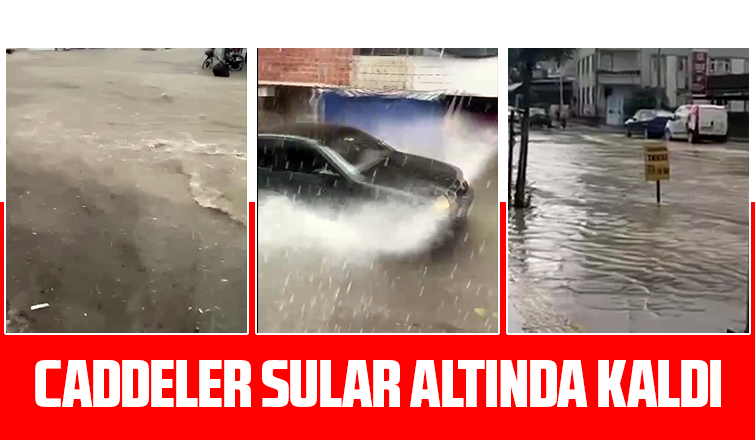 Sakarya’yı sağanak vurdu