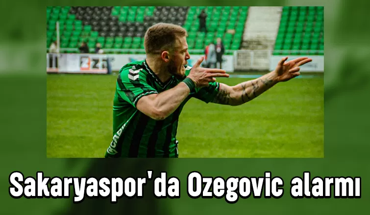 Sakatlanmıştı; Sakaryaspor'un golcüsünden haber var