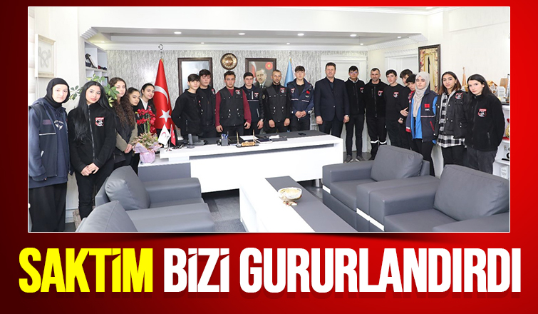 SAKTİM bizi gururlandırdı