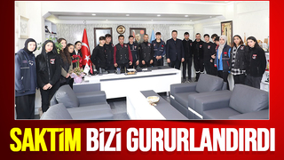 SAKTİM bizi gururlandırdı