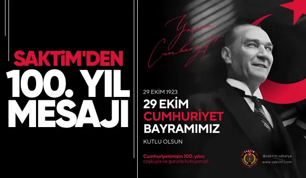SAKTİM Cumhuriyet'in 100. yılını kutladı