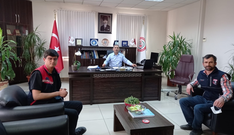 SAKTİM'den Urfa itfaiyesine ziyaret