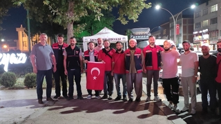 SAKTİM orman yangınlarıyla mücadeleye desteğe gitti