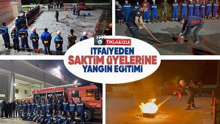 SAKTİM üyeleri yangın eğitimi aldı