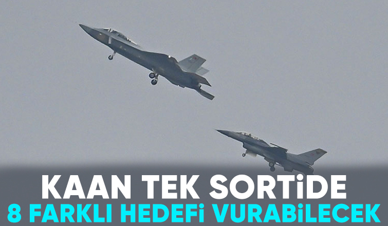 Salan Sistemi'yle tek sortiede 8 farklı hedefi vurabilecek