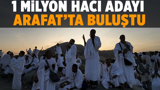 Salgın sonrası ilk kez hacı adayları Arafat’ta vakfeye duruyor