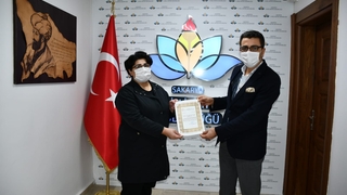 Salgın sürecinin kahramanlarına başarı belgesi