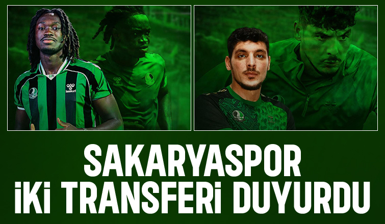 Salih Dursun ve Umechi Akuazaoku Sakaryaspor'da