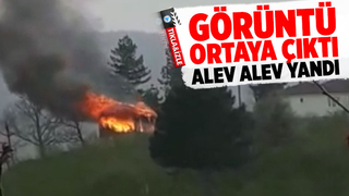 Samanlık böyle yandı