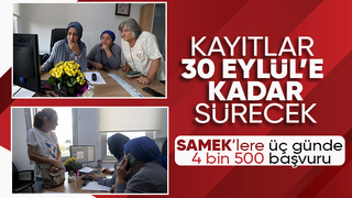 SAMEK kurslarına büyük ilgi