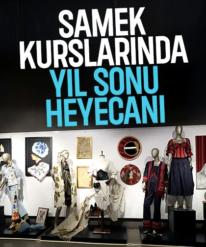 SAMEK kurslarında yıl sonu heyecanı