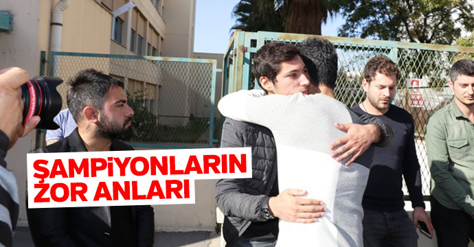 Şampiyonların zor anları