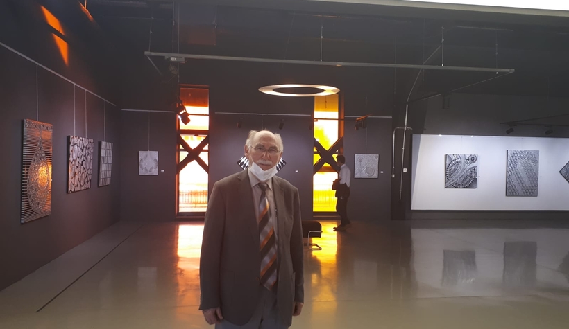 Sanayi atıkları resim sergisi