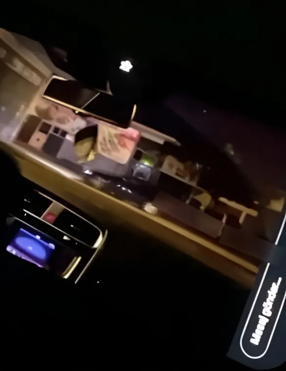 Sanayide drift çekici üstünde bitti