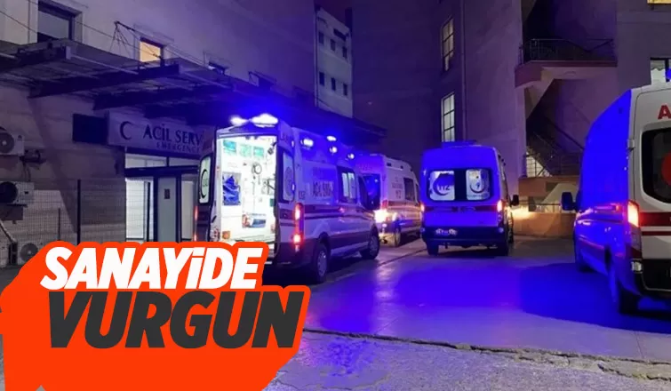 Sanayide kanlı gün