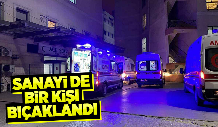 Sanayide kanlı gün