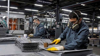 Sanayide kapasite kullanım oranı ekimde geriledi