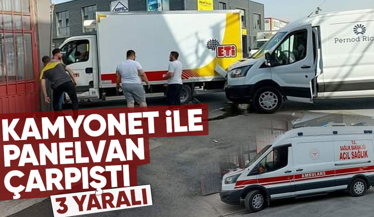 Sanayide kaza: 3 yaralı