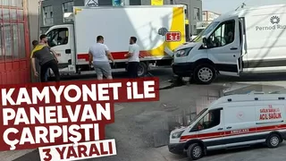 Sanayide kaza: 3 yaralı