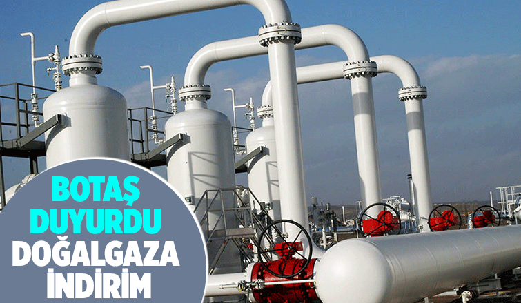 Sanayide kullanılan doğalgaza indirim