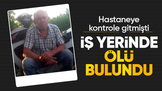 Sanayideki iş yerinde ölü bulundu