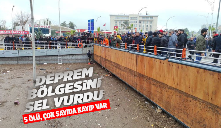 Şanlıurfa ve Adıyaman sele teslim! Çok sayıda ölü ve kayıp var