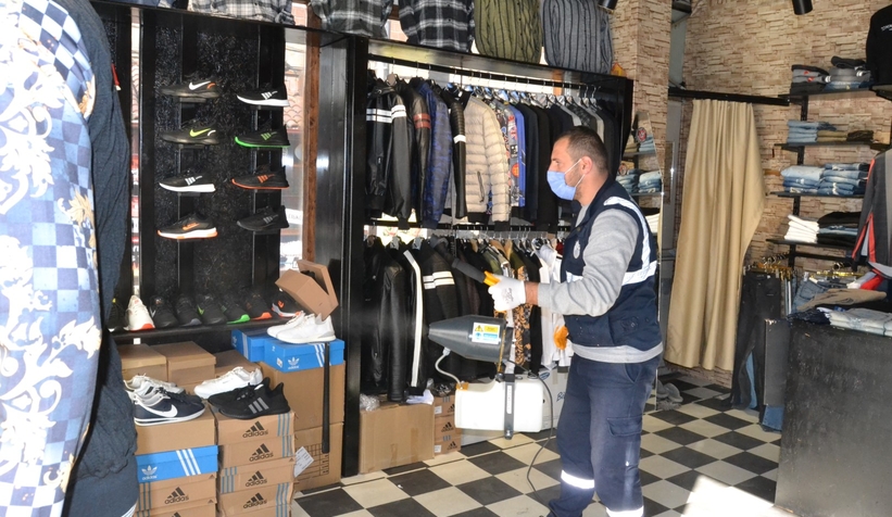 Sapanca Belediyesi, dezenfektasyon çalışmalarını sıklaştırdı