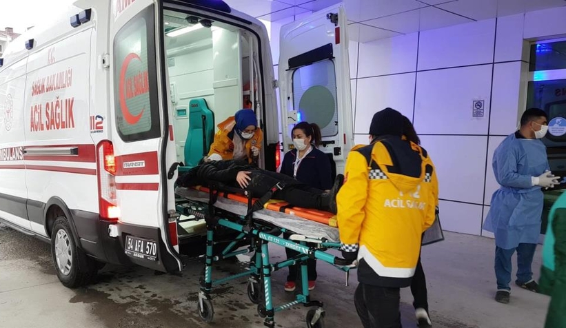 Sapanca'da 4 arkadaşın ATV gezisi hastanede bitti