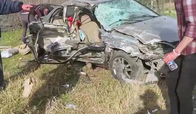 Sapanca'da feci kaza kamerada