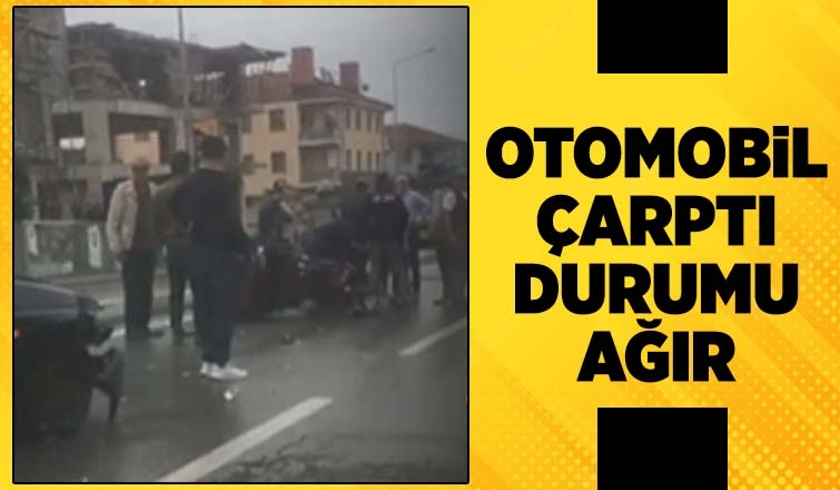 Sapanca'da kaza: 1 ağır yaralı