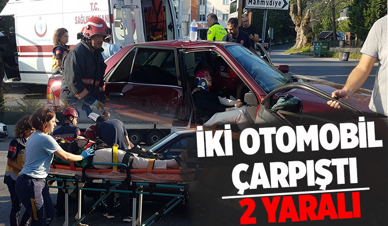 Sapanca'da kaza: 2 yaralı