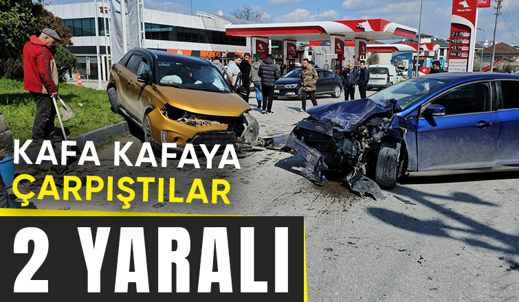 Sapanca'da kaza: 2 yaralı