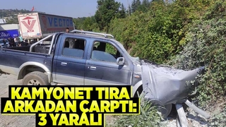 Sapanca'da kaza: 3 yaralı