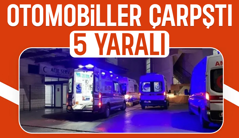 Sapanca'da kaza: 5 yaralı