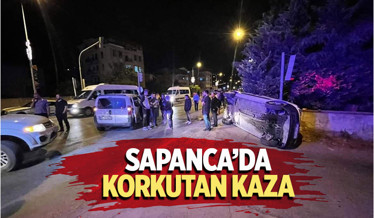 Sapanca'da kaza