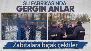 Sapanca da olaylı denetim Fabrikaya almamak için bıçak çektiler