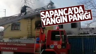 Sapanca'da yangın