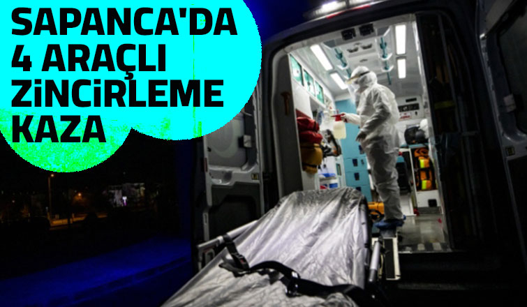 Sapanca'da zincirleme kaza