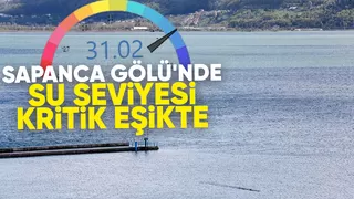 Sapanca Gölü alarm veriyor; 5 günde 10 santimetre düştü