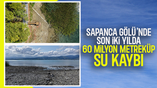 Sapanca Gölü alarm veriyor; Tasarruf çağrısı yapıldı