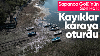 Sapanca Gölü alarm veriyor