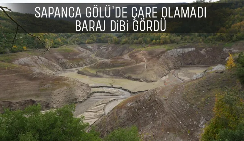 Sapanca Gölü'de fayda etmedi; Yuvacık Barajı'nda su bitmek üzere