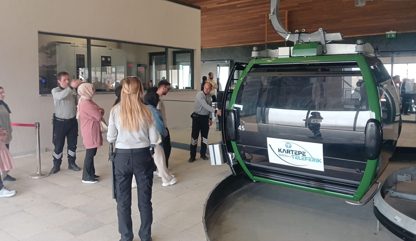 Sapanca Gölü manzaralı teleferik keyfi