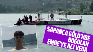 Sapanca Gölü'nde boğulmuştu, genç Emre toprağa verildi